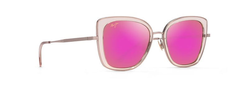 Maui Jim | Violet Lake | Transparent Pink With Rose Gold